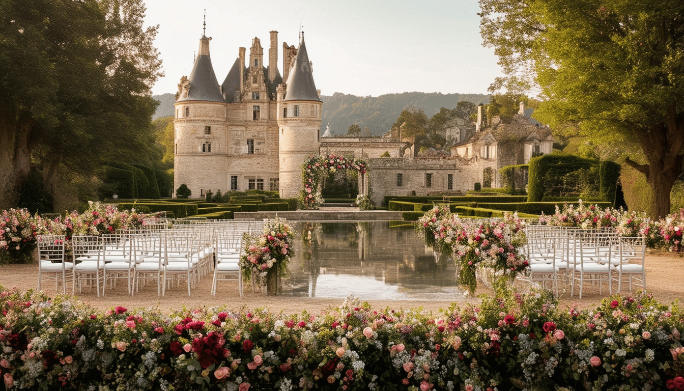 découvrez les châteaux enchanteurs de l'île-de-france, des lieux idéaux pour célébrer votre mariage de rêve. offrez-vous un cadre romantique et prestigieux, alliant élégance et charme historique, pour un jour inoubliable.