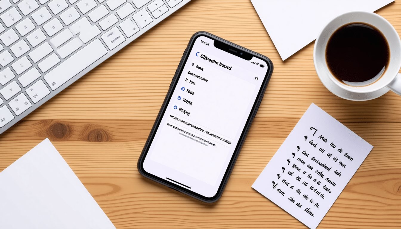 découvrez comment fonctionne le presse-papier sur votre iphone. apprenez à copier, coller et gérer vos données facilement pour optimiser votre expérience mobile.